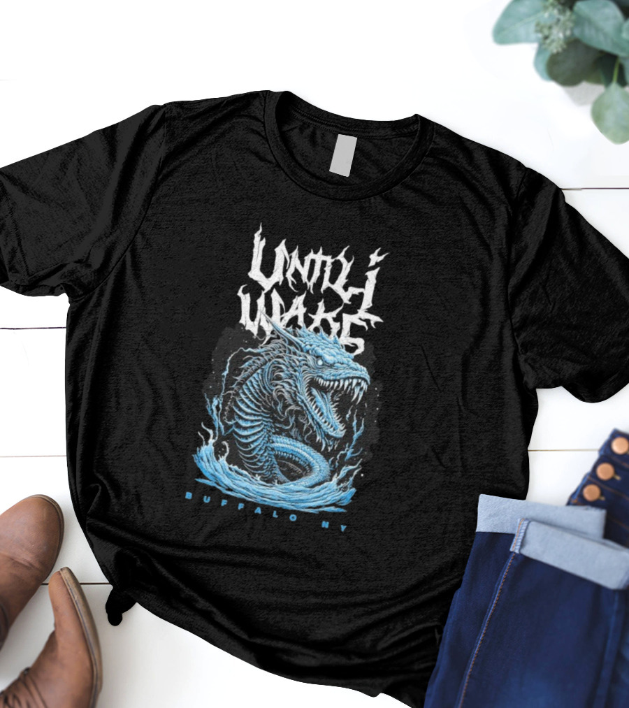 Until I Wake Leviathan Buffalo NY Dragon Serpent T-Shirt