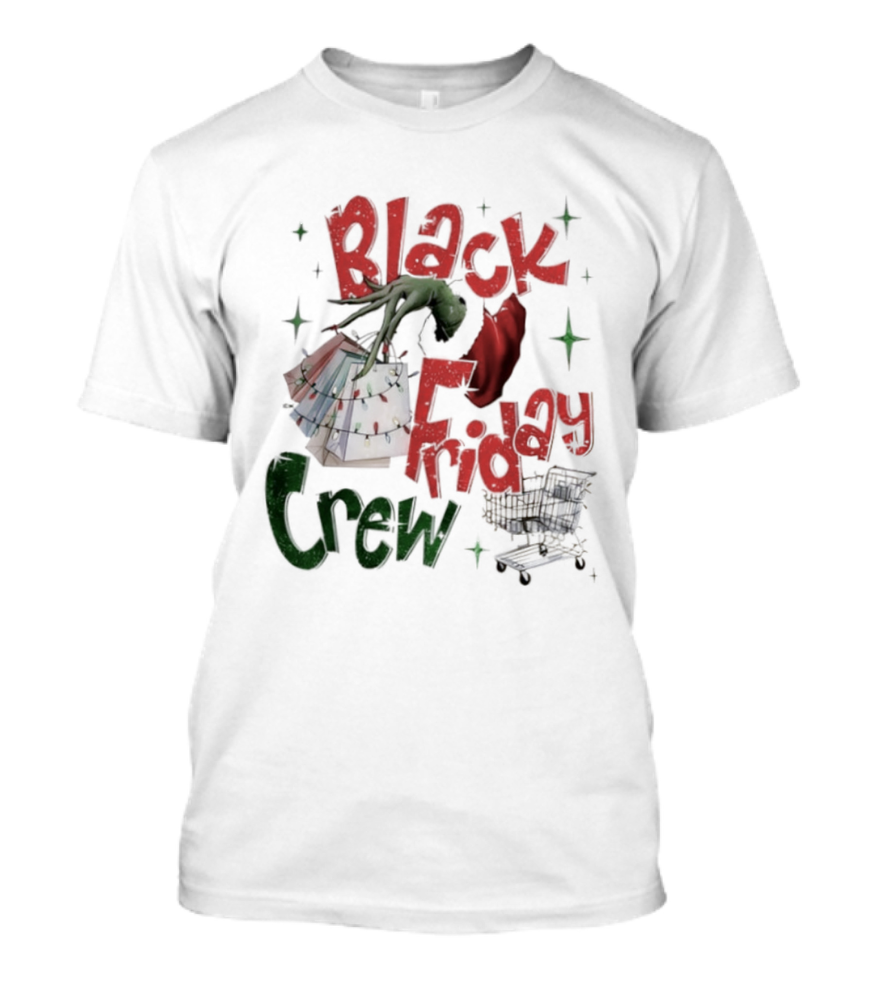 Black Friday Crew Funny Christmas Shopping Family T-Shirt