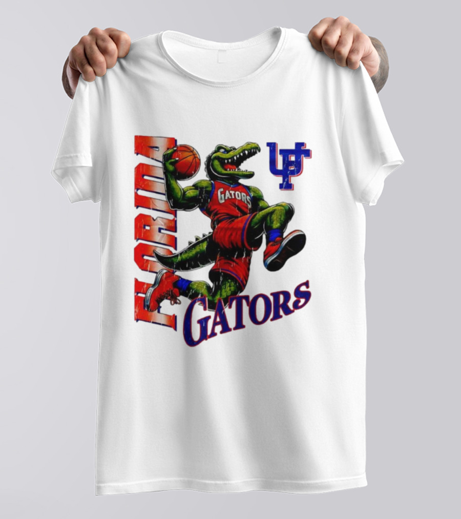 Florida Gators Basketball Alligator UF Team Spirit T-Shirt