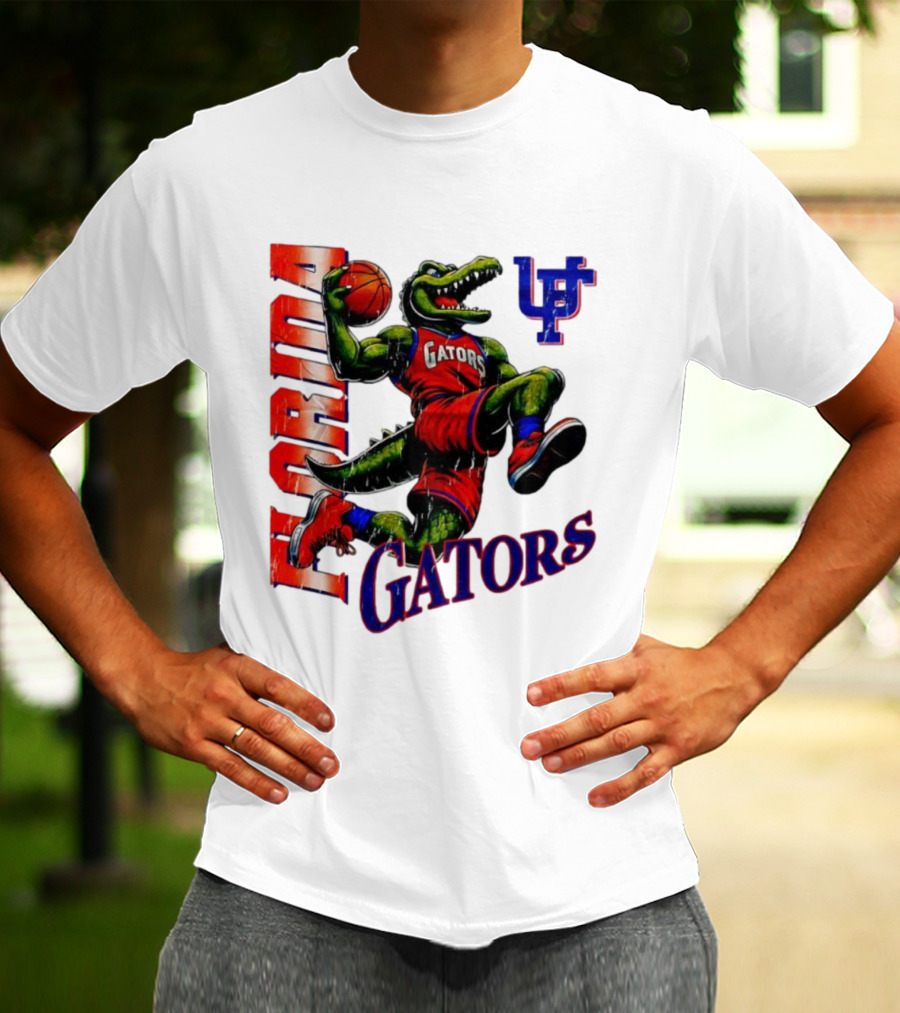 Florida Gators Basketball Alligator UF Team Spirit T-Shirt