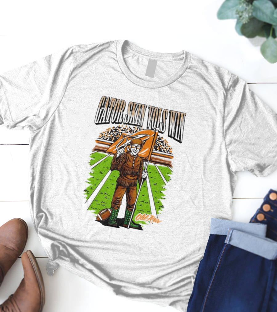 Gator Skin Vols Win Football Triumph T-Shirt