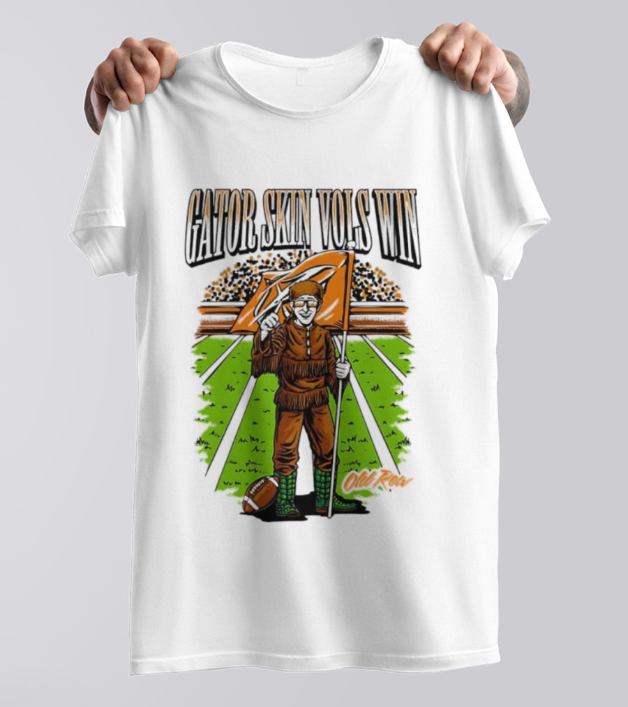 Gator Skin Vols Win Football Triumph T-Shirt