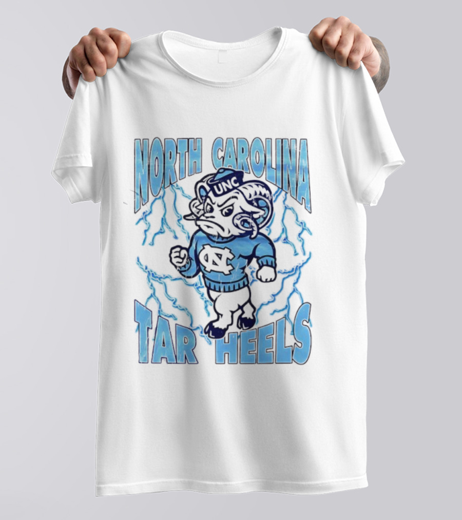 North Carolina Tar Heels Rameses Mascot UNC Logo T-Shirt