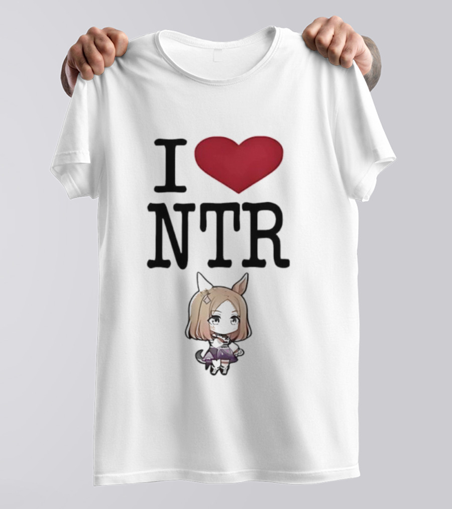 I Love NTR Narita Top Road Pretty Derby Anime Character T-Shirt