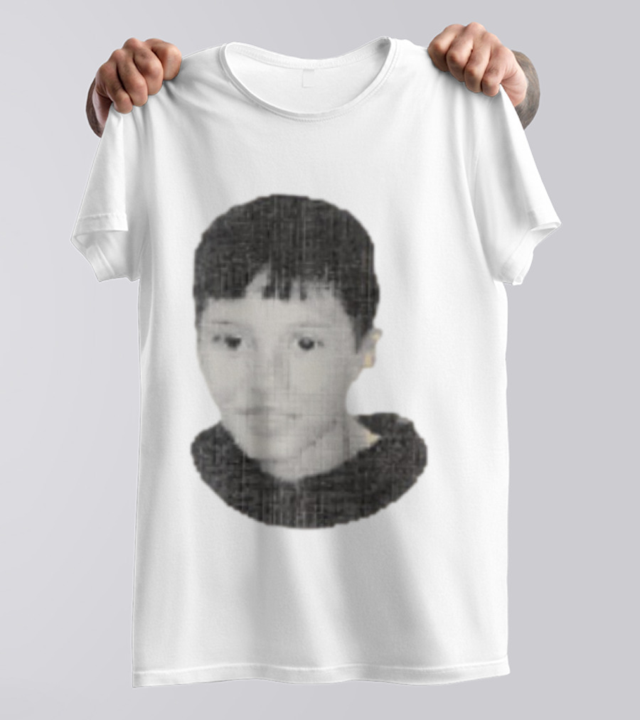 Mini Mamzah Retro Pixelated Portrait T-Shirt