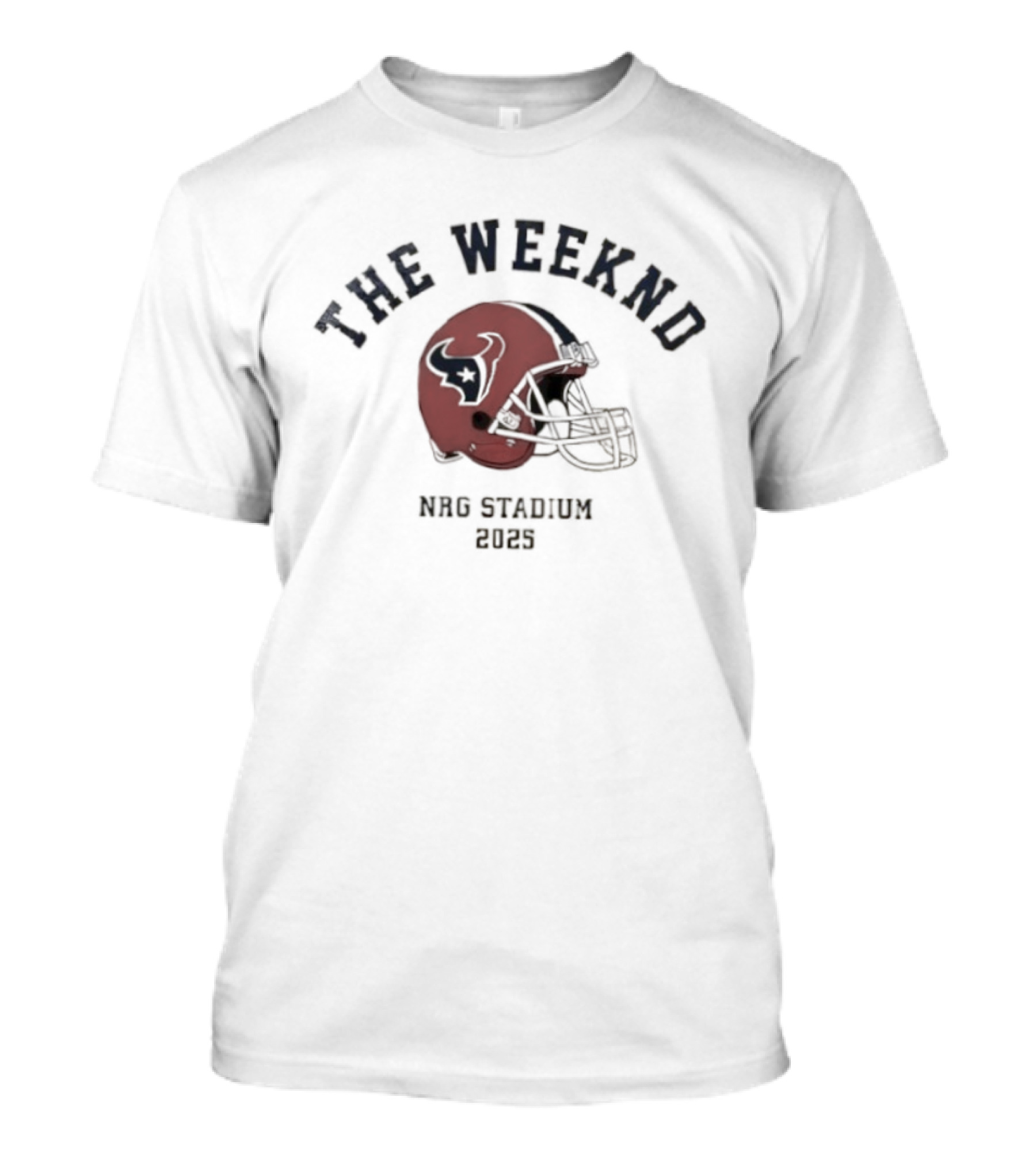The Weeknd Houston Texans NRG Stadium 2023 Helmet T-Shirt