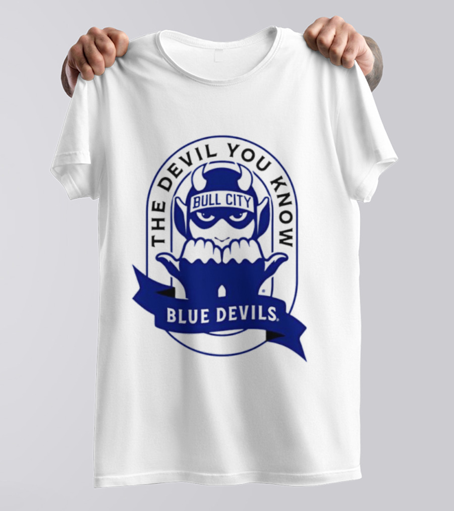 Bull City Blue Devils The Devil You Know T-Shirt