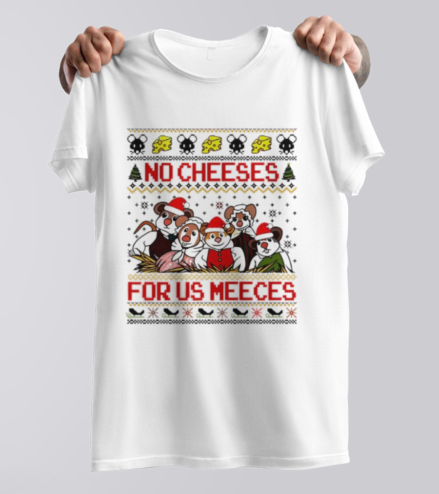 The Muppets Christmas Carol No Cheeses For Us Meeces Holiday Hamsters T-Shirt