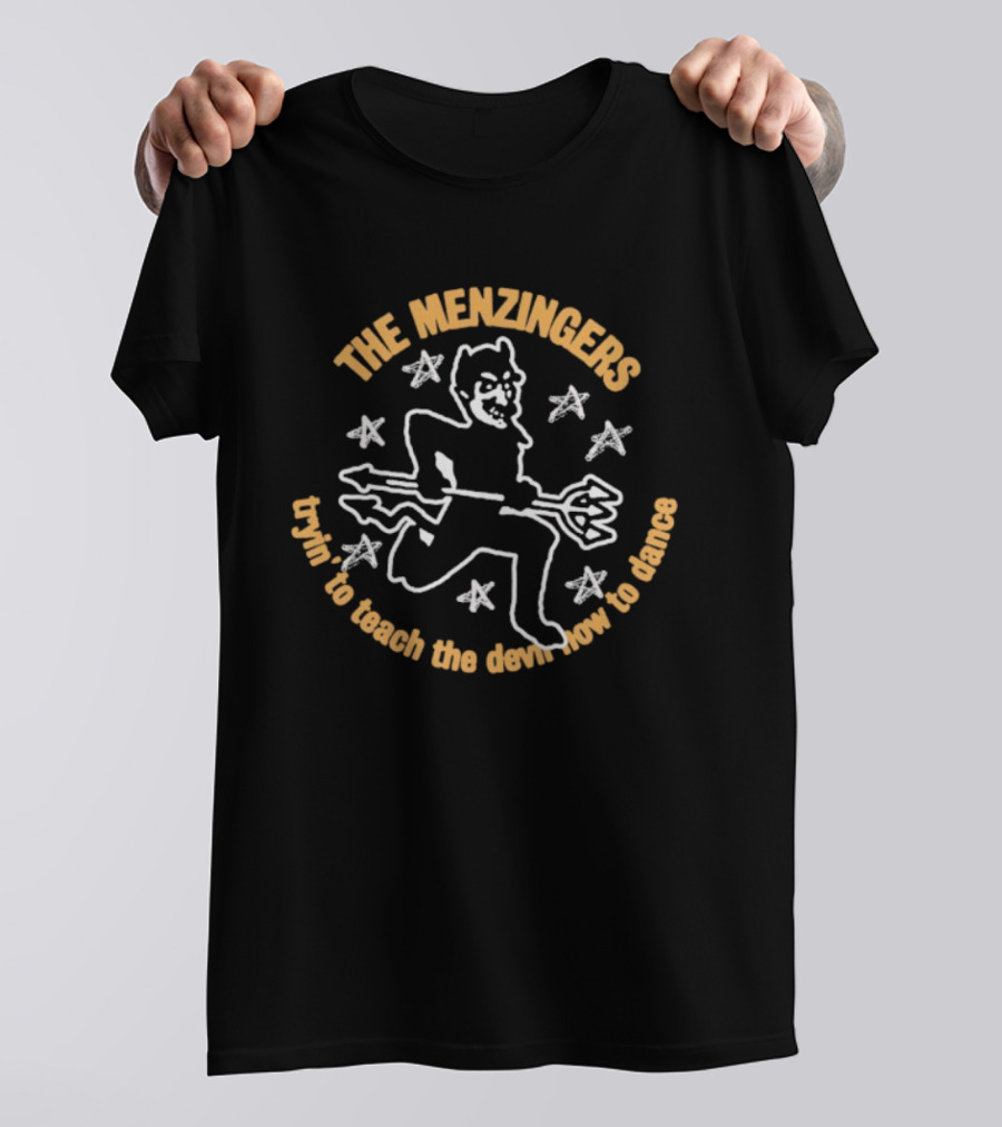 The Menzingers Trying To Teach The Devil How To Dance Stars Trident T-Shirt