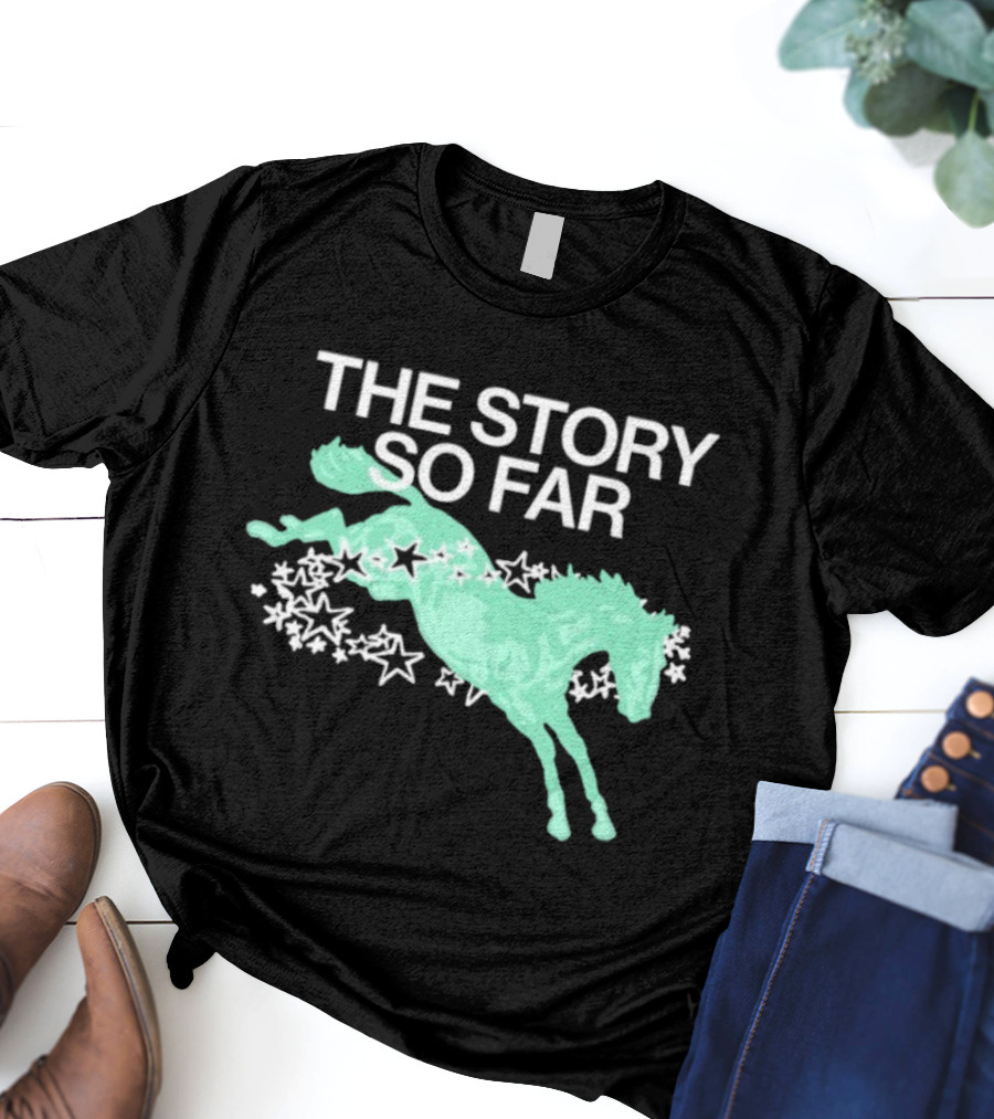 The Story So Far Stallion Horse Stars Jumping Design T-Shirt