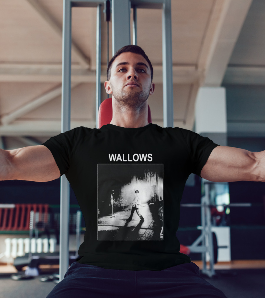 Wallows Concert Black And White Stage Performance Photo T-Shirt