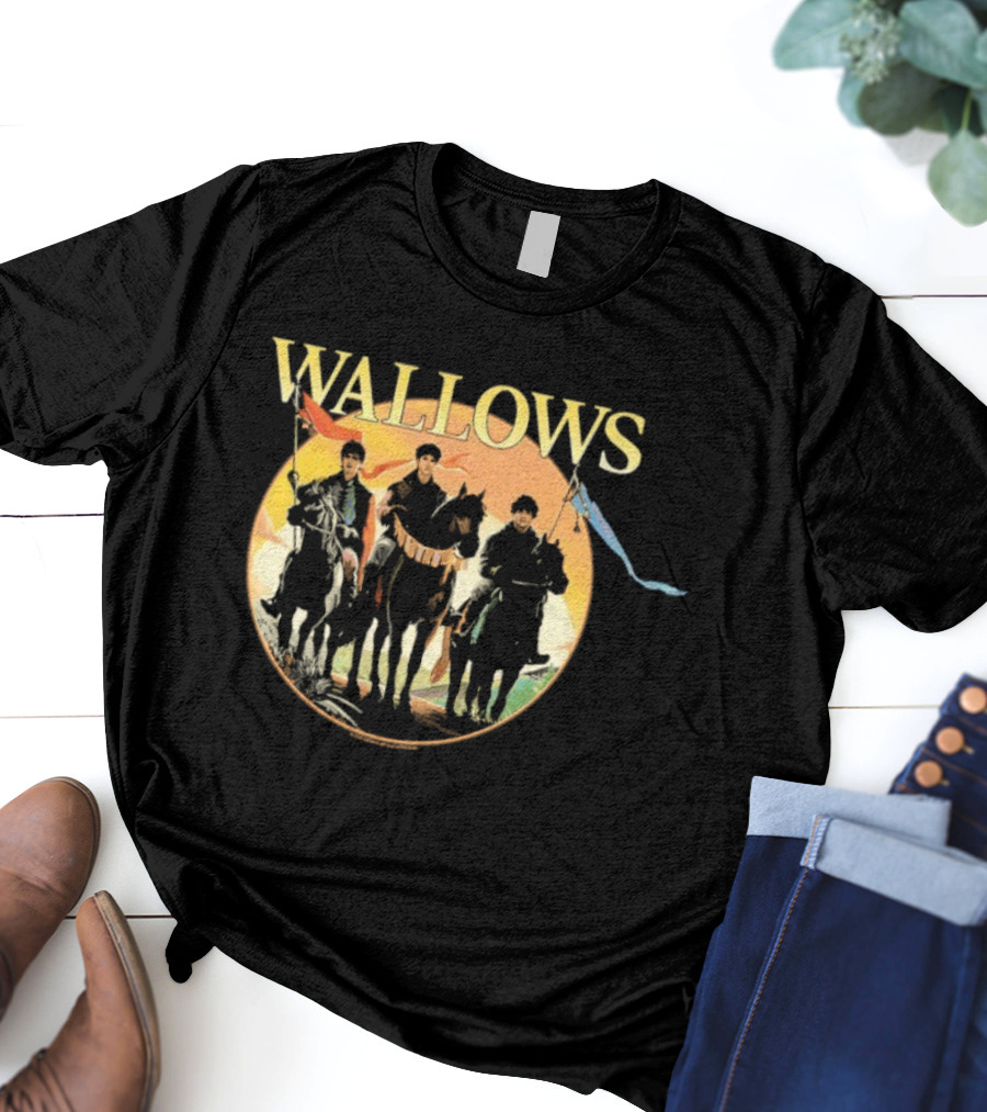 Wallows Catan Collaboration Medieval Riders Graphic T-Shirt
