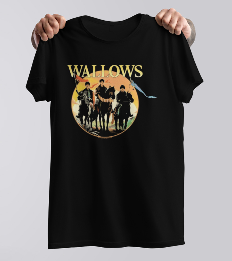 Wallows Catan Collaboration Medieval Riders Graphic T-Shirt