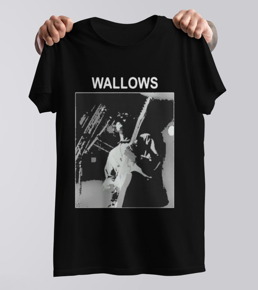 Wallows Braeden Lemasters Guitar Performance Photo T-Shirt