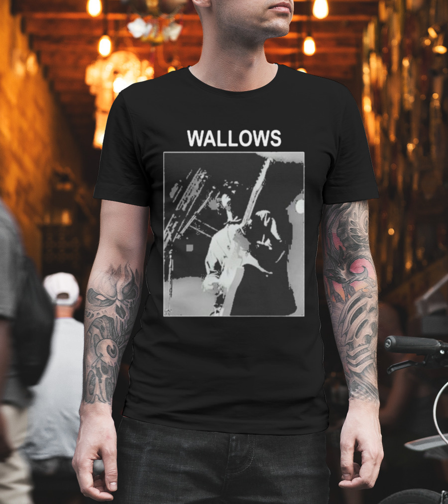 Wallows Braeden Lemasters Guitar Performance Photo T-Shirt