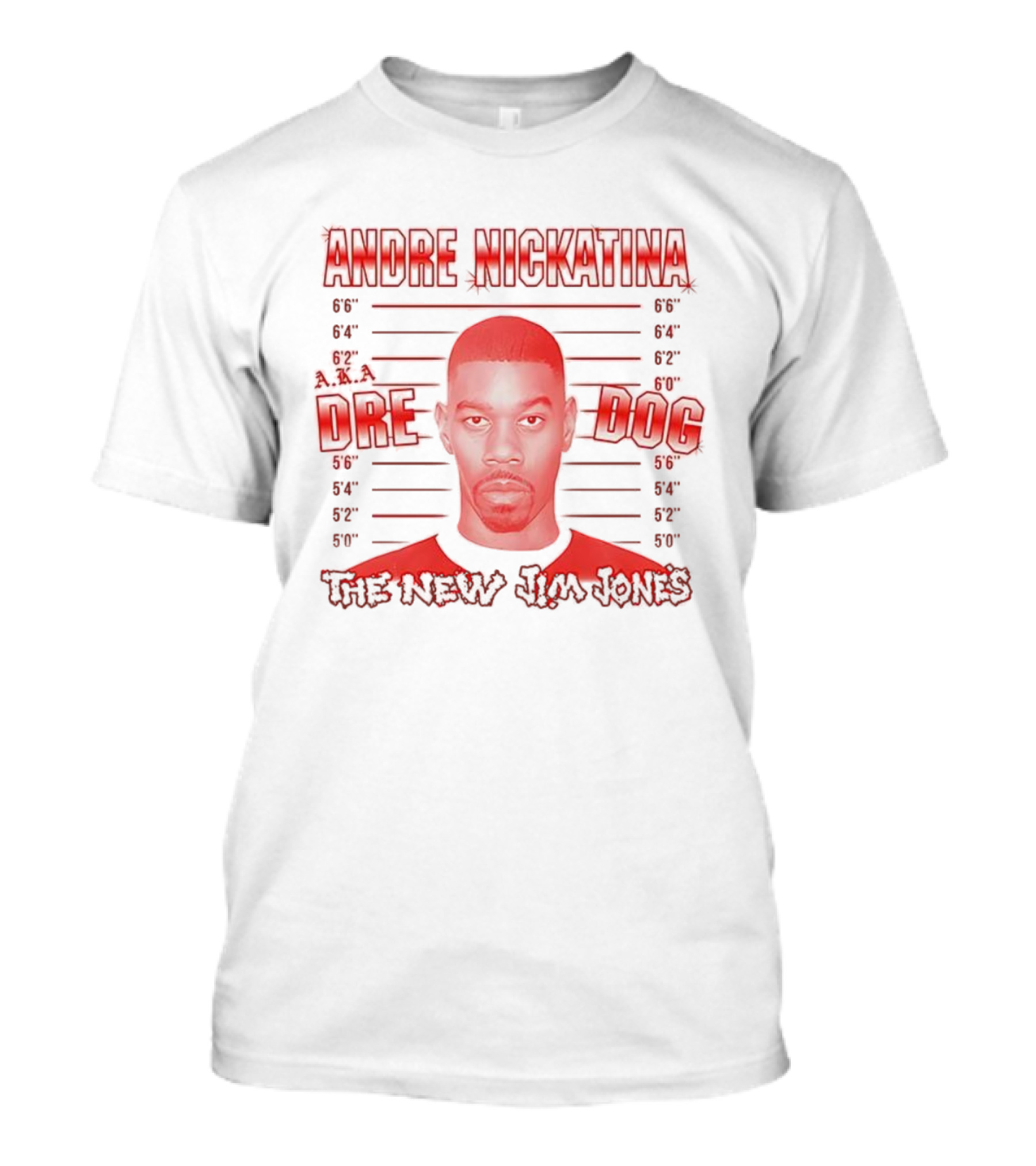 Andre Nickatina Dre Dog The New Jim Jones 1993 T-Shirt