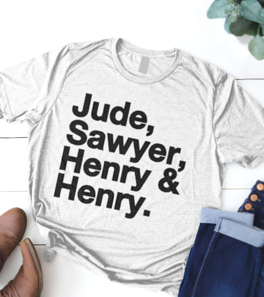 Jude Sawyer Henry And Henry Names Collection T-Shirt