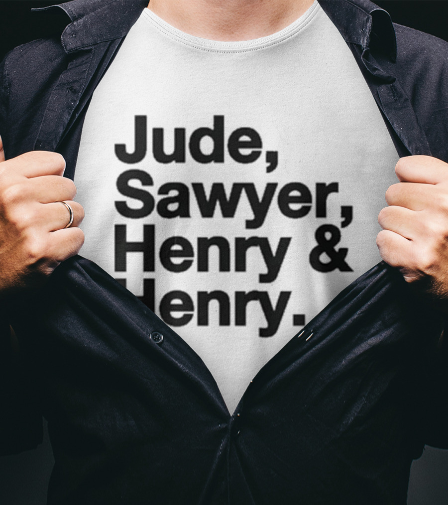 Jude Sawyer Henry And Henry Names Collection T-Shirt