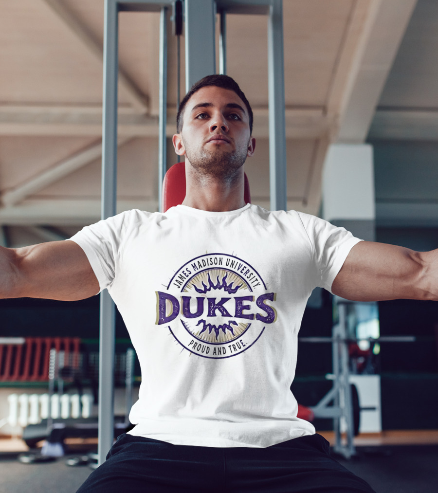 James Madison University Dukes Proud And True T-Shirt