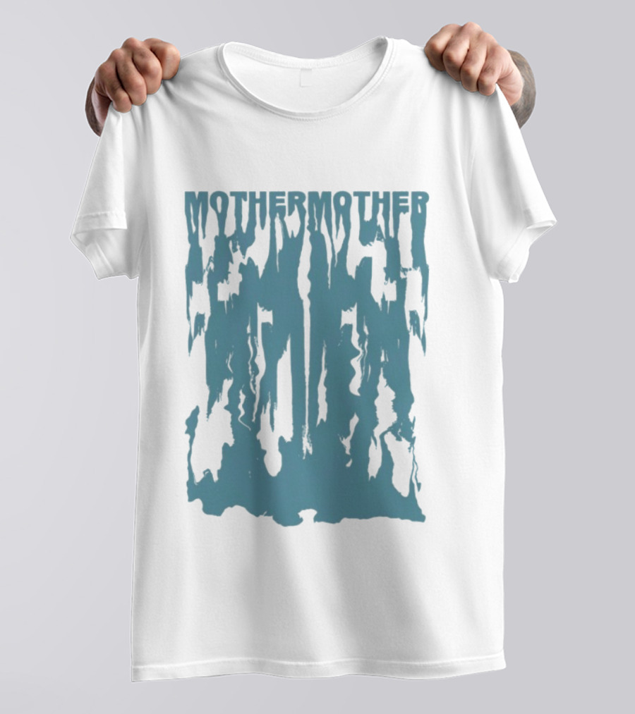 Mother Mother Drip Melting Text Style T-Shirt