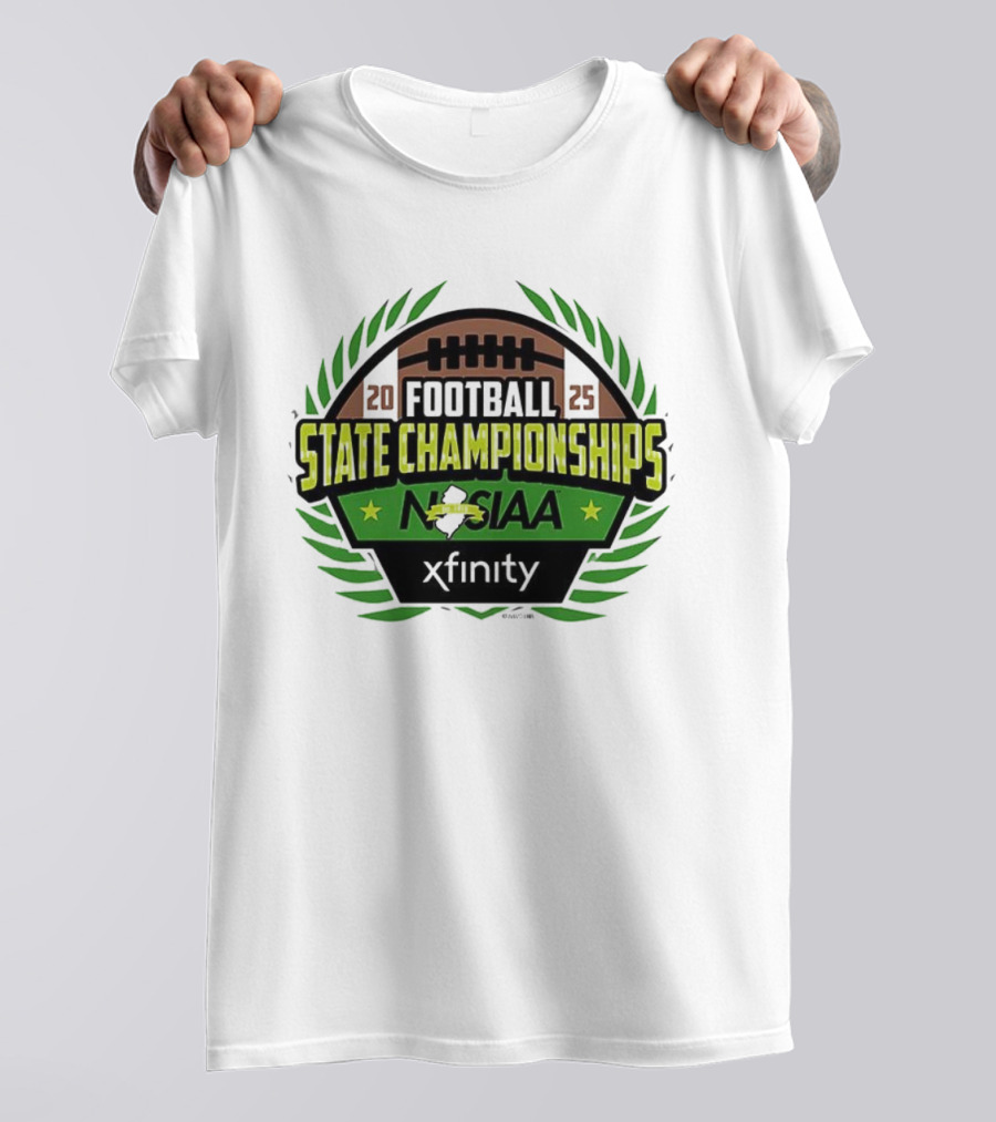NJSIAA Football State Championships 2025 Xfinity T-Shirt