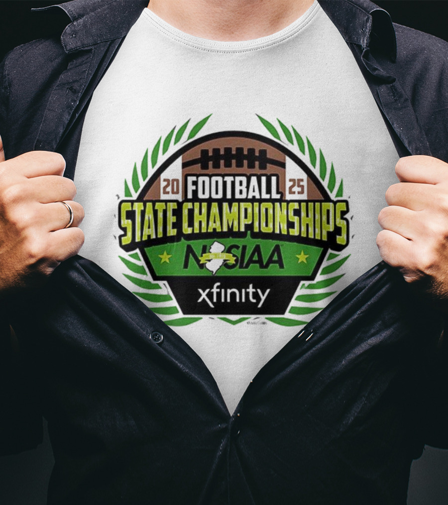 NJSIAA Football State Championships 2025 Xfinity T-Shirt
