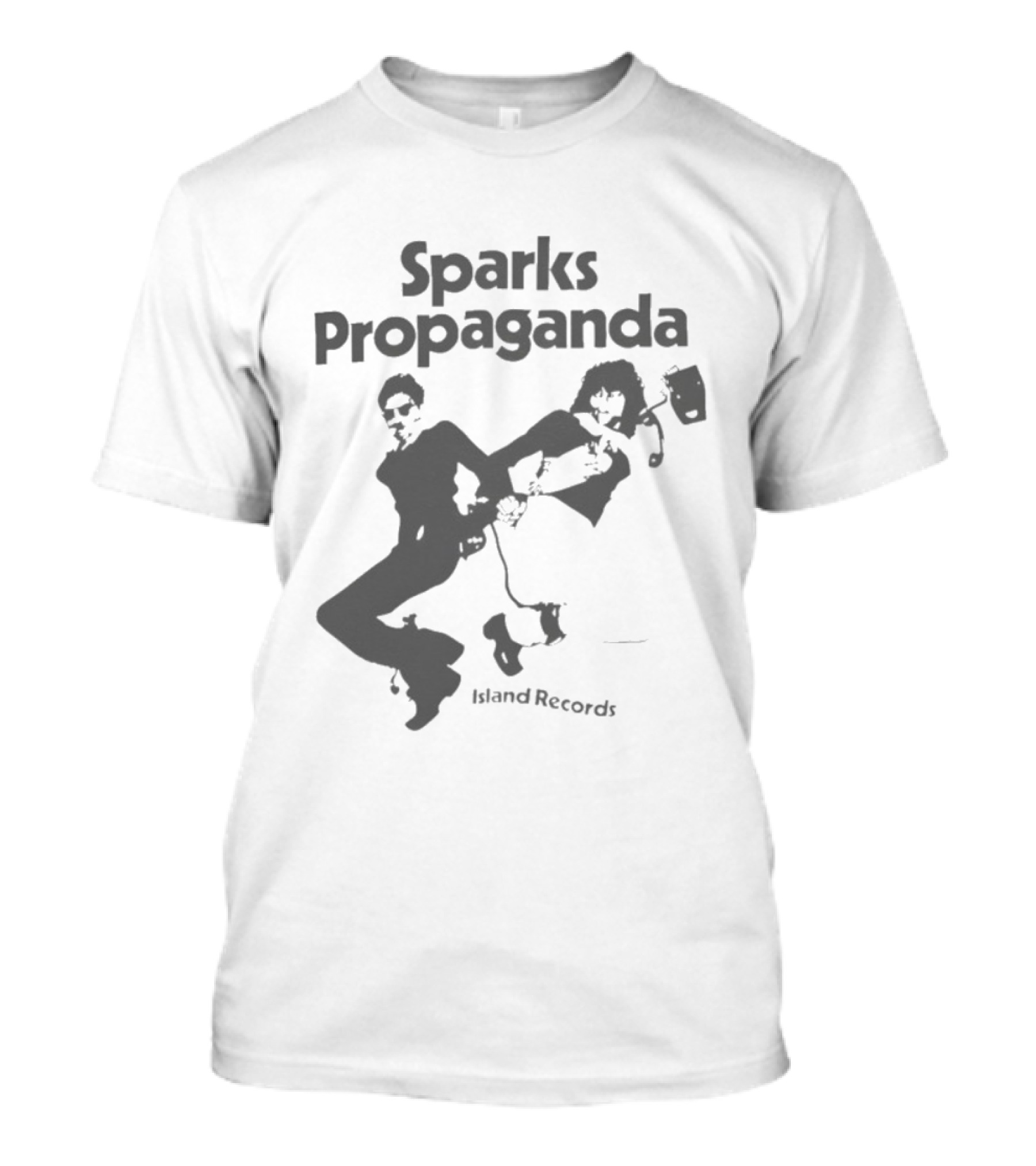 Sparks Propaganda Island Records Winona Ryder T-Shirt