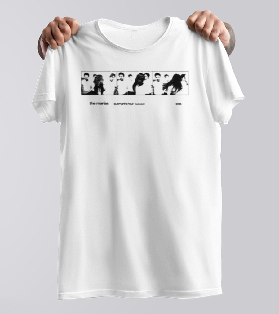 The Marias Submarine Tour 2025 Stay Dreaming Club Yesterday Tomorrow T-Shirt