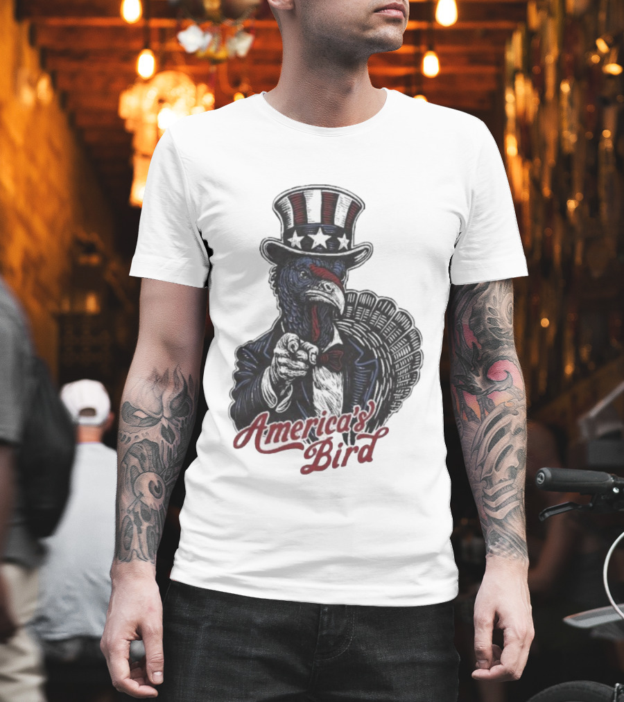 America's Bird Uncle Sam Turkey Meateater T-Shirt