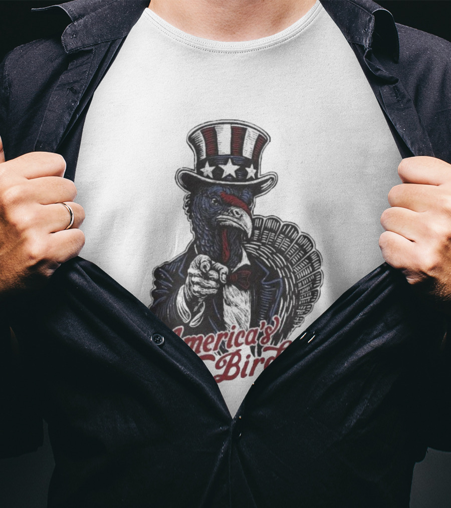 America's Bird Uncle Sam Turkey Meateater T-Shirt