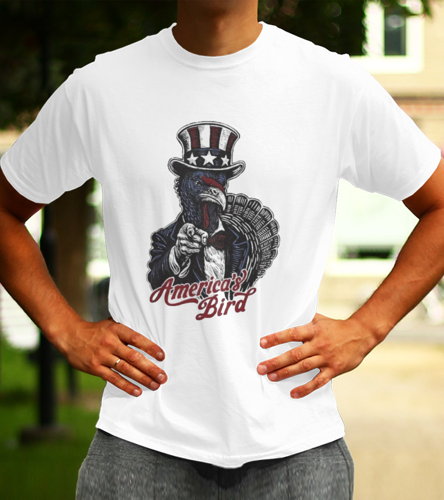 America's Bird Uncle Sam Turkey Meateater T-Shirt