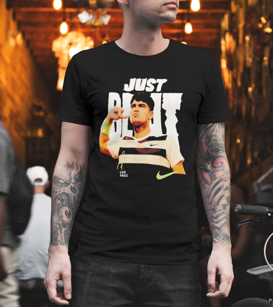 Carlos Alcaraz Just Do It Nike China Season T-Shirt