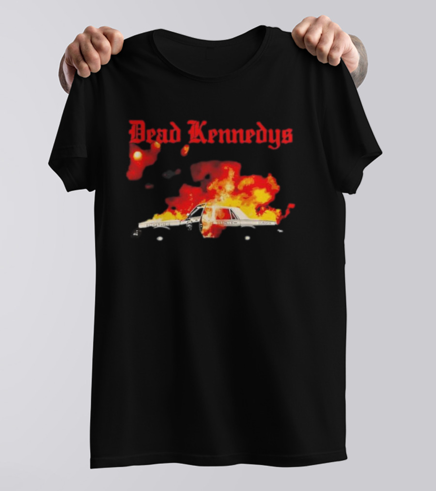 Dead Kennedys Exploding Police Car T-Shirt