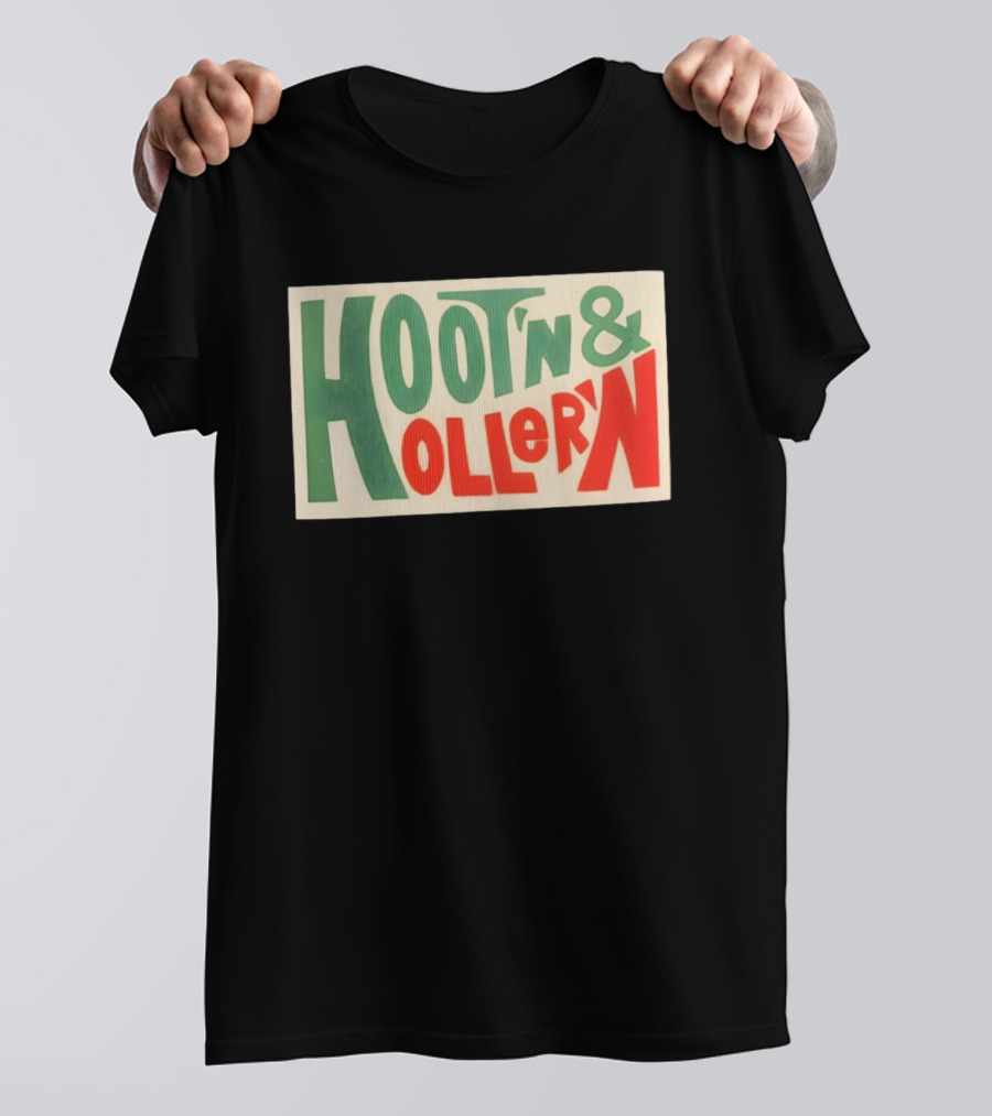 Hoot'n & Holler'n Koozie Fun Retro Vibes T-Shirt