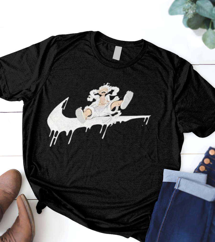 Monkey D. Luffy Gear Fifth One Piece Anime Nike Crossover T-Shirt