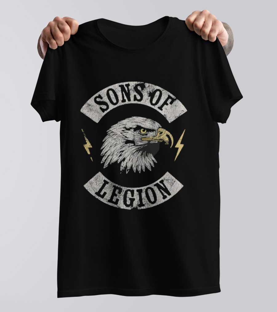 Sons Of Legion Eagle Thunder Bolts T-Shirt
