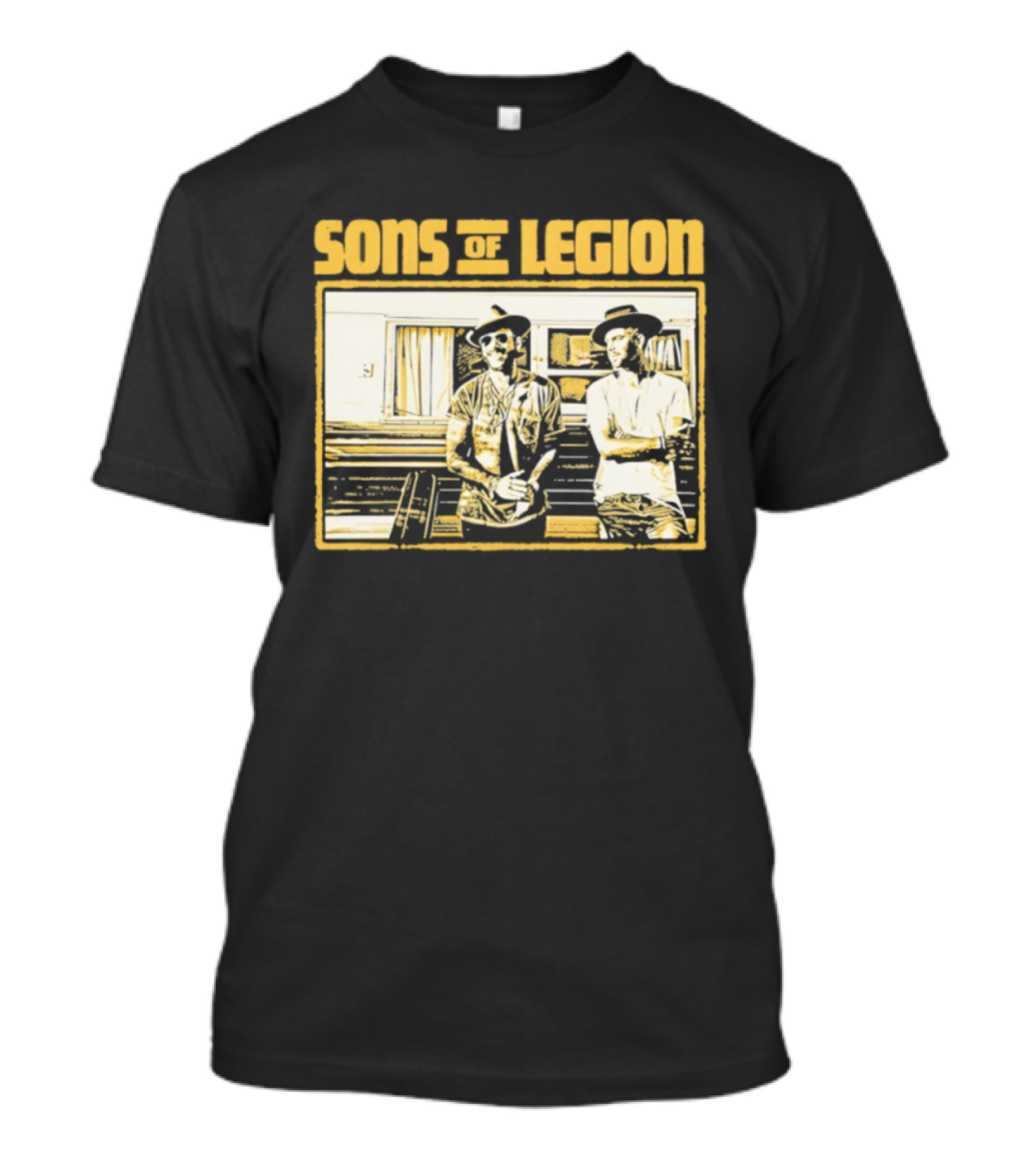 Sons Of Legion Classic Style Western Hat Duo T-Shirt