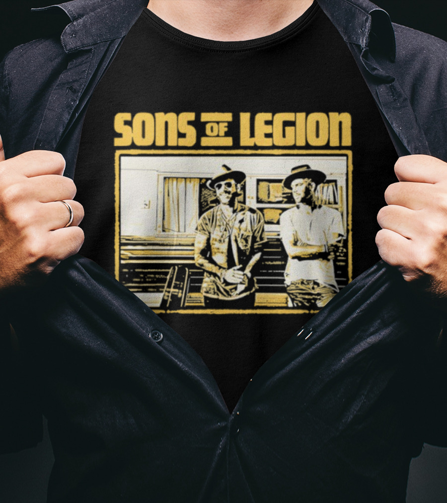 Sons Of Legion Classic Style Western Hat Duo T-Shirt