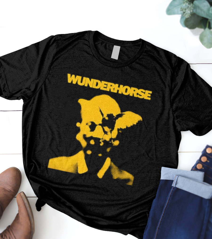Wunderhorse Midas Album Cover Yellow Silhouette Artwork T-Shirt