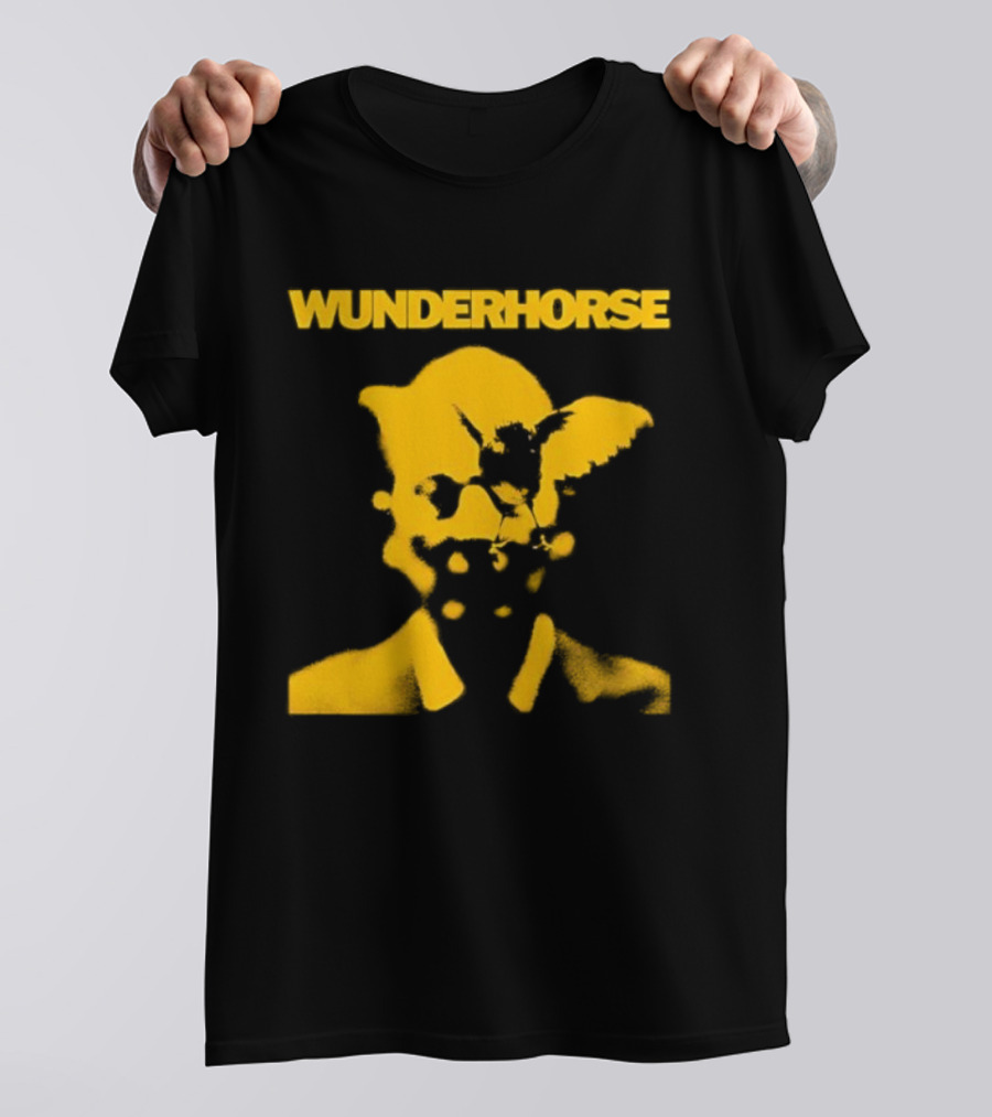 Wunderhorse Midas Album Cover Yellow Silhouette Artwork T-Shirt