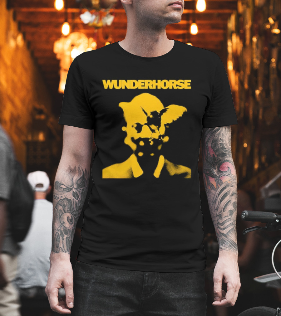 Wunderhorse Midas Album Cover Yellow Silhouette Artwork T-Shirt