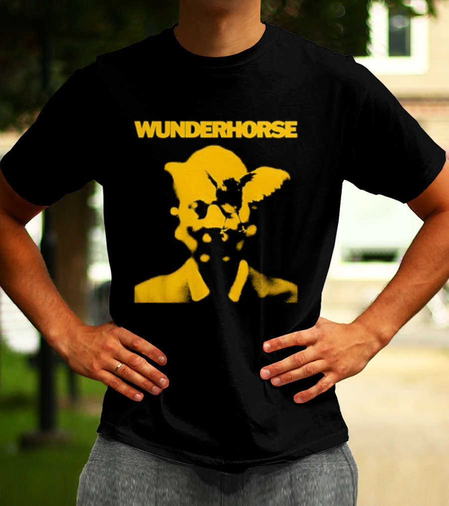 Wunderhorse Midas Album Cover Yellow Silhouette Artwork T-Shirt