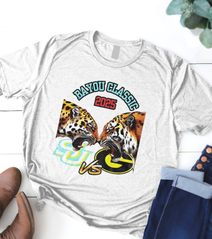 Bayou Classic 2025 Southern University SU Vs Grambling State G T-Shirt