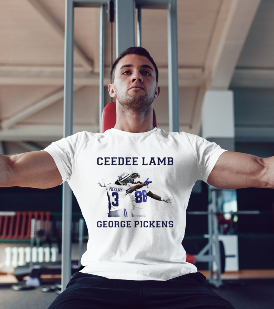 CeeDee Lamb George Pickens Dallas Cowboys NFL Football 2025 Vintage T-Shirt