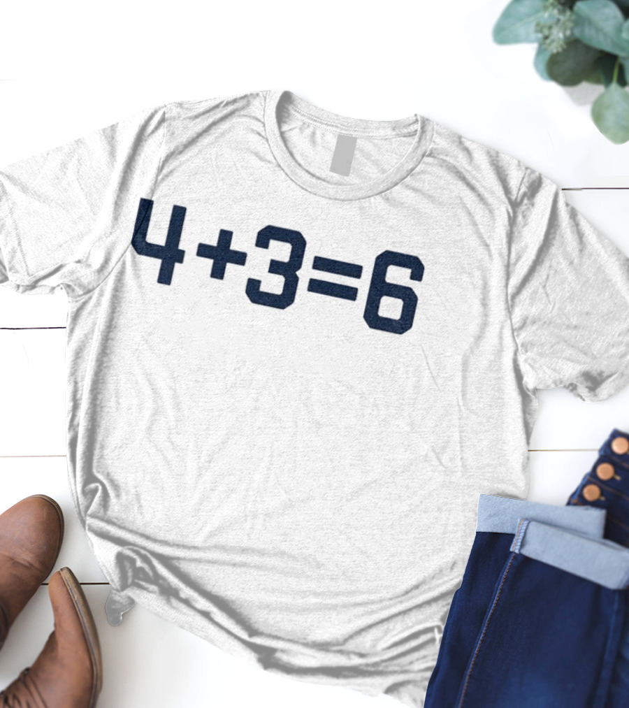 Dak Prescott George Pickens 4 Plus 3 Equal 6 Cowboys NFL T-Shirt