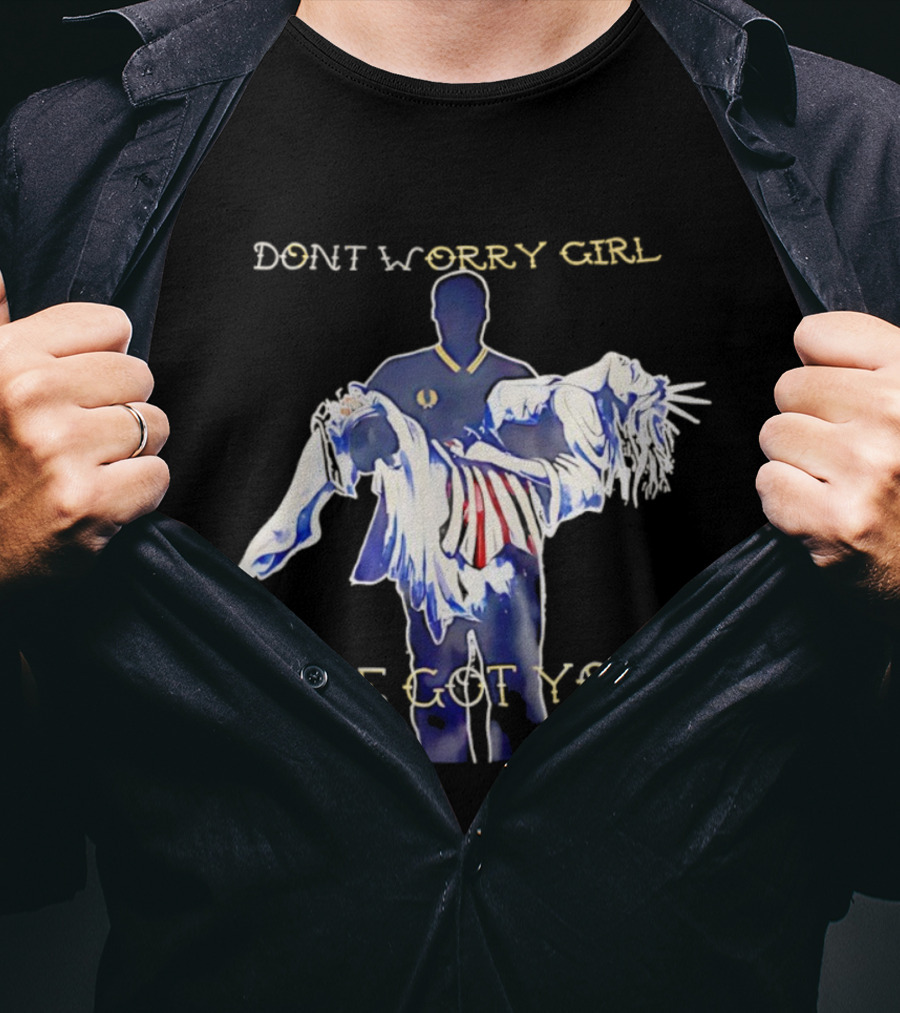 Don't Worry Girl We Got You - Athlete Carrying Figure T-Shirt