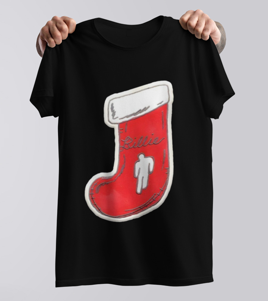 Blohsh Lillie Red Stocking Ornament T-Shirt