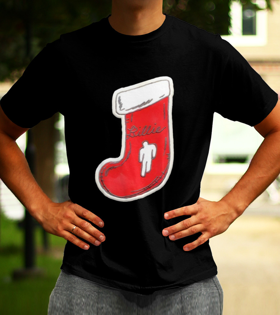 Blohsh Lillie Red Stocking Ornament T-Shirt