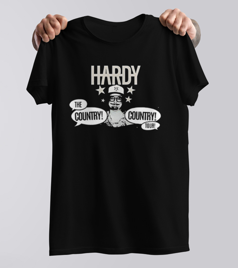 HAR STAR Country Tour 2025 Concert Schedule T-Shirt