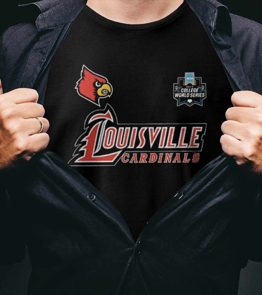 Louisville Cardinals NCAA March Madness The Ville Fly High Swing Hard T-Shirt